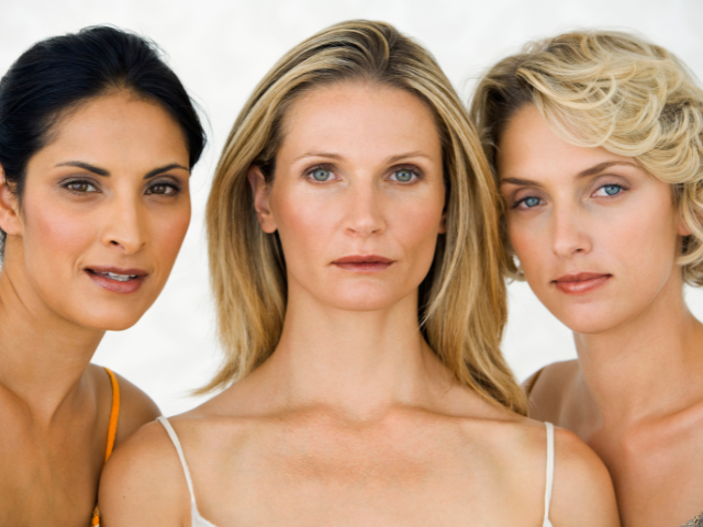 3 older women